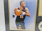 1994 Kelly Russell Dikembe Mutombo Defensive Stopper Nuggets 11x14 Lithograph