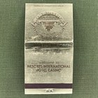 Vintage Matchbook Resorts International Hotel Casino Atlantic City Matches Full