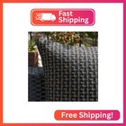 Kevin Textile Outdoor Waterproof 14 x36  Pillow Cover 1 Pack  Black
