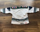    rare Vtg 1990   s Houston Aeros Hockey Jersey Ihl Minor League Prowear Bauer   