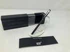 Montblanc Scenium Matte Black And Platinum Rollerball Pen With Box