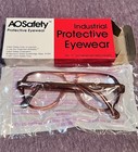 Vintage American Optical Pilot Rose Color Clears - Retro Eyeglasses Frames