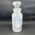 7    Vintage Embossed Antique Holy Water Bottle With Original Sprinkler - Tcw co