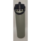 Hydro Flask 24 Oz Wide Mouth Water Bottle Gray Insulated Flex Straw Lid