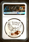 2018 Singapore Us Korea Summit Colorized Silver Prooflike Medal Ngc Pf70