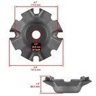 Caltric Plate W damper Roller Spacer For Arctic Cat Alterra 570 2020-2021