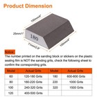 4pcs Sanding Sponge Blocks 180  600-800 Grit Sanding Block 4 x2 8 x1 