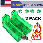 2x Humane Mouse Traps Live Catch   Release No Kill Rat Mice Trap Reusable Usa