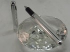 Genuine Liberty Cb-10bl Ceramic Roller Ball Pen In Silver