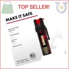 Sabre Pepper Gel With Attachment Clip  Protect Against Multiple Threats With 35