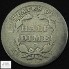 1848 O Seated Liberty Silver Half Dime H10c