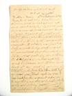 Civil War Northampton 37th Massachusetts Wounded Soldier Hospital Letter