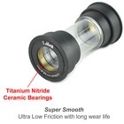 Omni Racer Worlds Lightest Ti Ceramic Bottom Bracket Bb86 Bb92 For Shimano