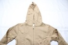 Leveret Unisex Kid s Neutral Solid Color Zip Up Hoodie Aw5 Beige Size 10 Nwt