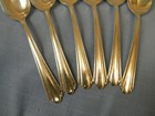 Silver Plate Antique 1936 Wm A Rogers A1 Plus Oneida Camelot  harvest Tea Spoons