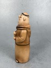 Monk Drinking Beer Vintage Salt Or Pepper Shaker Single Only