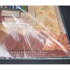 Deja Views Scrapbook Paper Vellum Collection 12 X 12  Fall Colors 8 Sheets Dh847