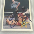 The Big Bossman Signed 1990 Classic Wwf Card Psa dna Wow Rare
