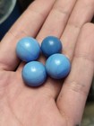 Vintage Old Marble Rare Christensen Agate Blue Azurite  4 