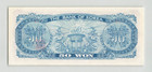 South Korea 50 Won 1969  P-40  Block 16  Original A unc  Corner Fold  C2