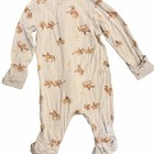 Modern Moments By Gerber Baby Sleeper With Horse Print
