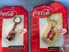 6 Vintage Coca-cola Items  Bottle   Can Key Chains   Heavy Coke Bottle Opener
