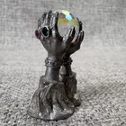 Spoontiques Pewter Wizard Hands Crystal Ball Figurine Hm1644 Vintage Fantasy Ab