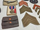 Ww1 Army Lot 89th Infantry Sargent Earl E Briscoe Dog Tags Patches Wistle Ring