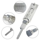 1-5x Ss001 Key Decoder Stainless Steel Precision Tool O-ring Pickup Kit Hook Too
