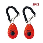 Dog Training Clicker With Wrist Strap Pet Puppy Cat Obedience Trainer Sound Aid