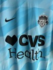 Nwt Mens Nike Washington Spirit Blue Soccer Jersey 24 25 Kit Long Sleeve  110 L
