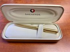 Sheaffer Agio Brushed Gold Plate Ballpoint Pen