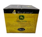 John Deere Gibson 4-piece 16 Oz Conical Tumbler Glass Set  Agriculture Theme