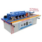 Automatic Edge Banding Machine Edge Bander Curved Sealing Trimming 0-6m min 110v