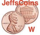 All 2019 W Lincoln Penny Bundle  Proof 1 Reverse 2 Unc 3 Shield Cents W Set