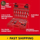 Craftsman 105 Pcs Mechanics Tool Set With Case - Sae   Metric