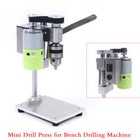 Mini Drill Press Bench Top High Precision Wood metal Drilling Milling Machine Us