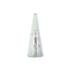 6 5  Holographic Prism Color Changing Glass Volcano Cone Water Pipe Bong 14mm