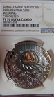 2006 Family Traditions Belarus Wedding  925 Silver 1 Oz   20 Rubles Ngc Pr Pf 70