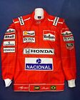 Ayrton Senna Go Kart Cordura Bomber Jacket With Digital Sublimation Print