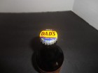 Dad s Jr  Soda Bottle Amber Glass Paper Label 12 Oz
