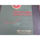 1952 Marine Corps Recruit Depot Parris Island Yearbook 1st Battalion Platoons