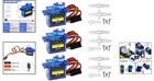 3-pack Sg90 9g Micro Servo Motors - High Torque Mini Servos For Rc Applications