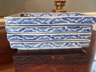 Set Of 4 Antique Japanese Rectangular Plates Chenghua Mark Sushi Sake Plate 8 