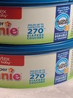 Playtex Diaper Genie Odor Lock Diaper Pail Refills - 2 Refills - 540 Bags