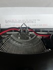 Vintage Beautiful 1937 Corona 4 Bank Standard Model Portable Typewriter   Case