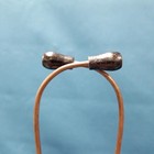 Vtg 1940 s Transogram Little Country Doctor Toy Stethoscope Usa Steel wood rubbe