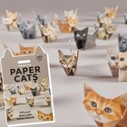Diy Paper Cats - 50 Sheets Diy Origami Paper To Fold Cute Cat Decor Xmas Gift