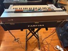 Farfisa Vip-233 Organ 1970s Gray Fair Working Condition