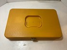 Vintage Plastic Wil-hold Wilson Gold Sewing Thread Bobbin Box Case